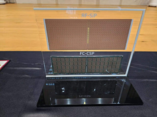 ركائز RF-SiP وFC-CSP من LG Innotek (الصورة: ZDNet Korea)