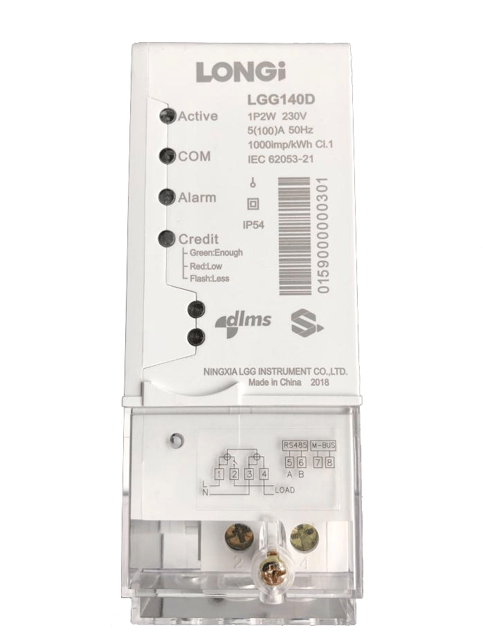 LGG140D DIN-Rail Meter