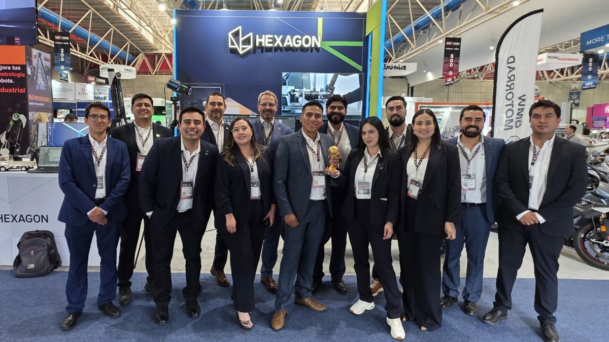 Hexagon participó en la feria FABTECH México, uno de los eventos más importantes para la industria metalmecánica y manufacturera del país.