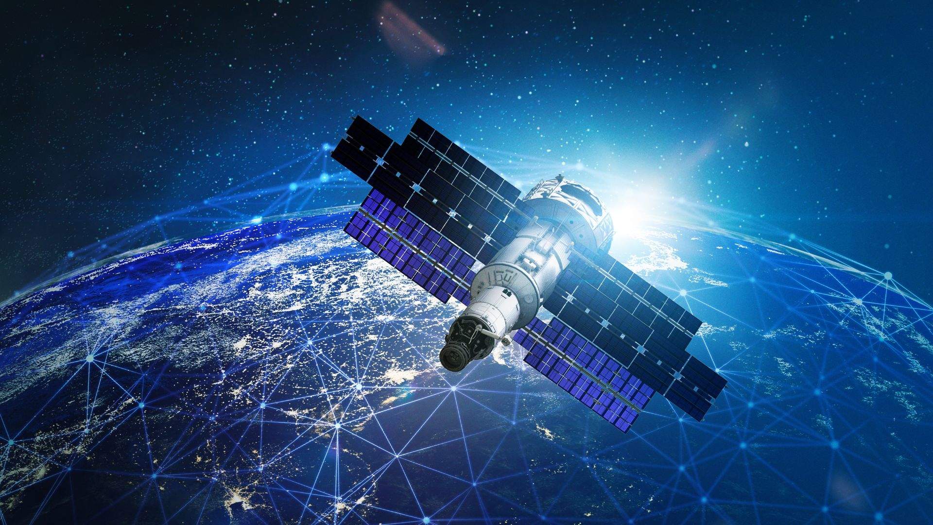 Satellite en orbite