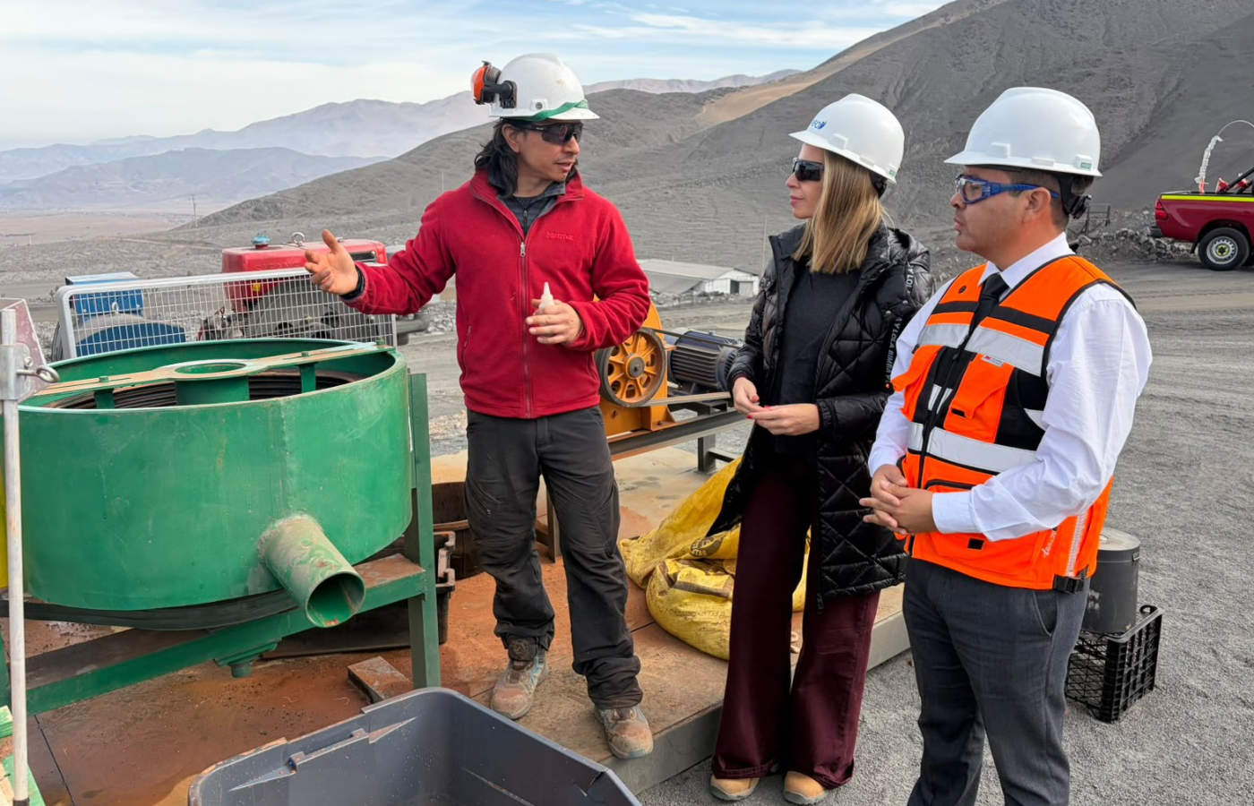 A mobile plant for processing metallic gold will directly help improve efficiency and eliminate the use of mercury in the process. | Photo source: Corfo