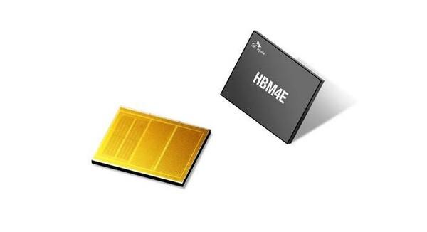 SK Hynix delivered HBM4E 12-layer product samples ahead of the original schedule. (Image source: SK Hynix)