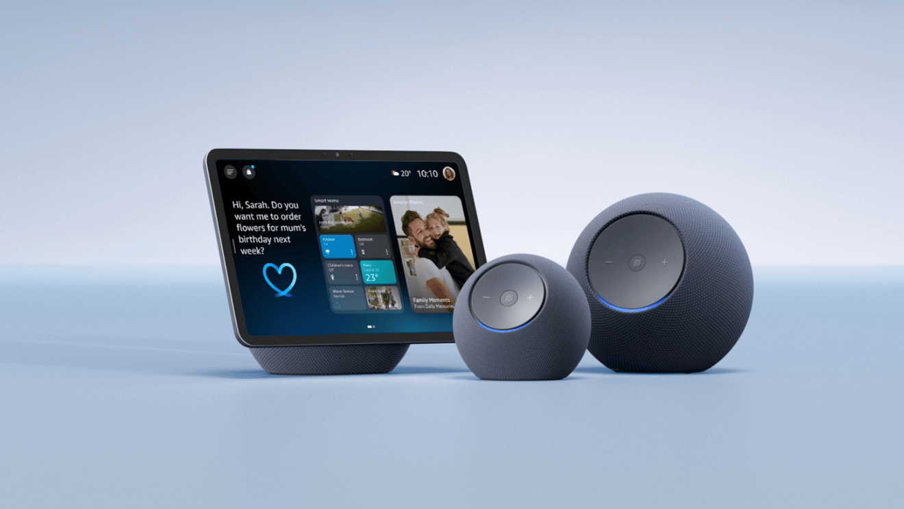 Устройство Alexa+ в Великобритании
