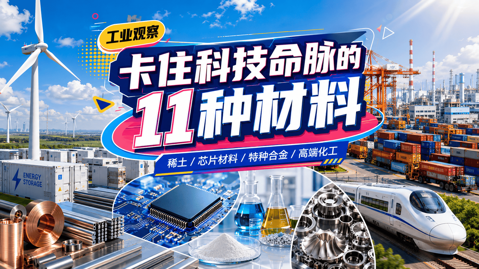 卡住科技命脉的11种材料#国产替代 #贵金属 #投研