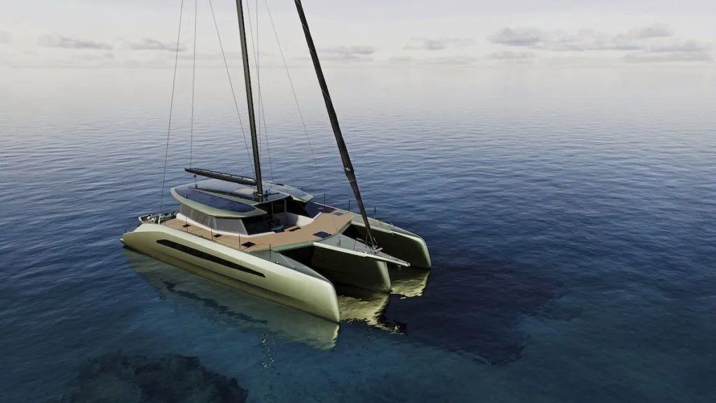 Rendu du trimaran VMG 53