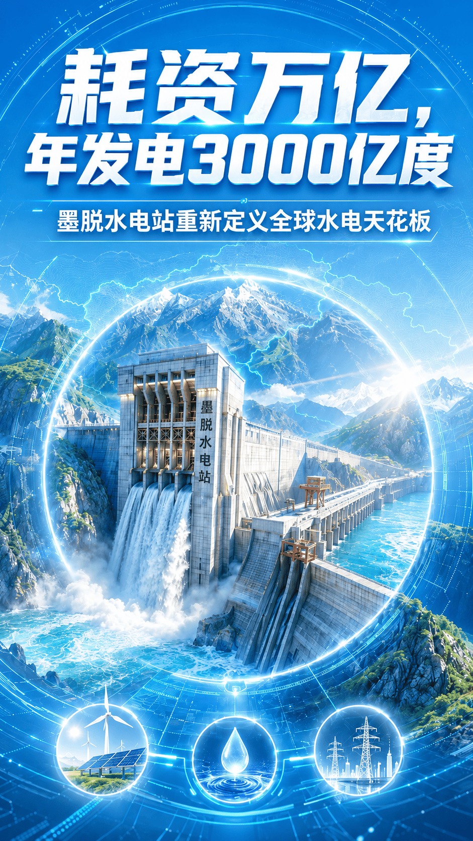墨脱水电站重新定义全球水电天花板