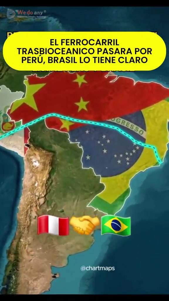 ?? El Tren Transbioceánico y la conexión con Perú Brasil impulsa el Corredor Ferroviario Transbioceá