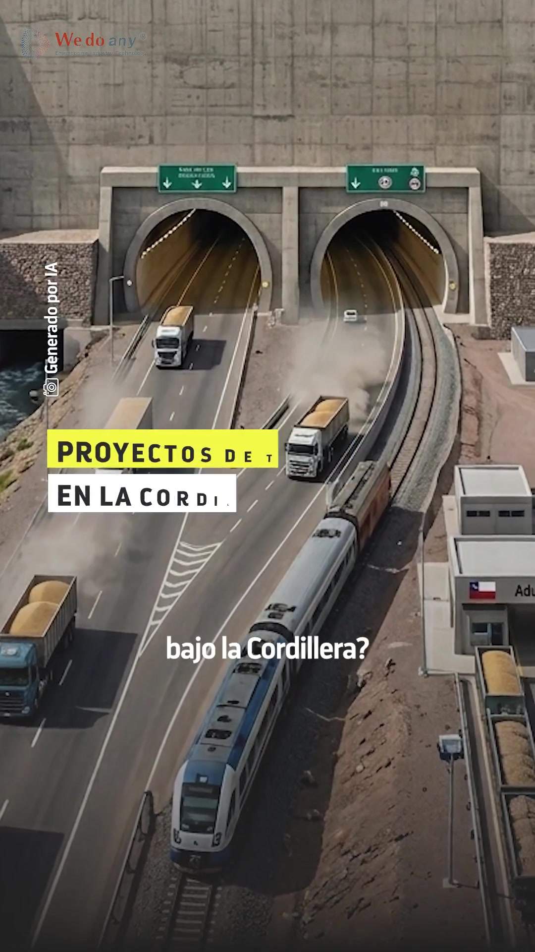 ? ¿Pasar por debajo de la Cordillera para llegar a Argentina? Dos proyectos buscan unir Chile con el