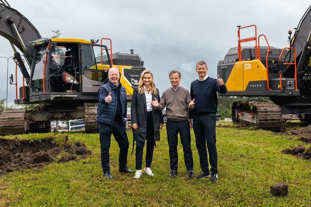 Volvo CE builds next excavator factory in Eskilstuna