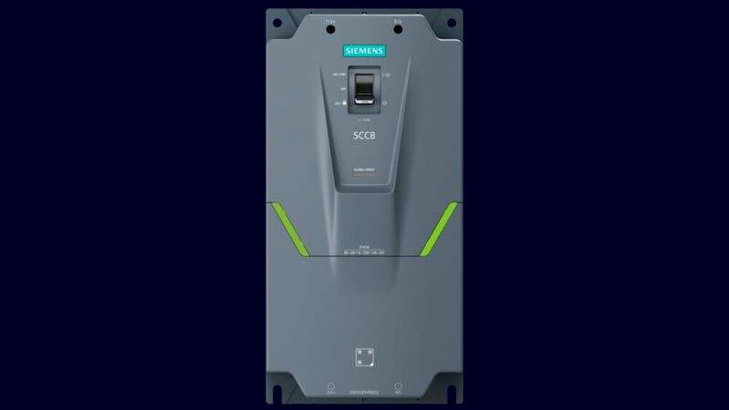 Image showing the appearance of the semiconductor circuit breaker 