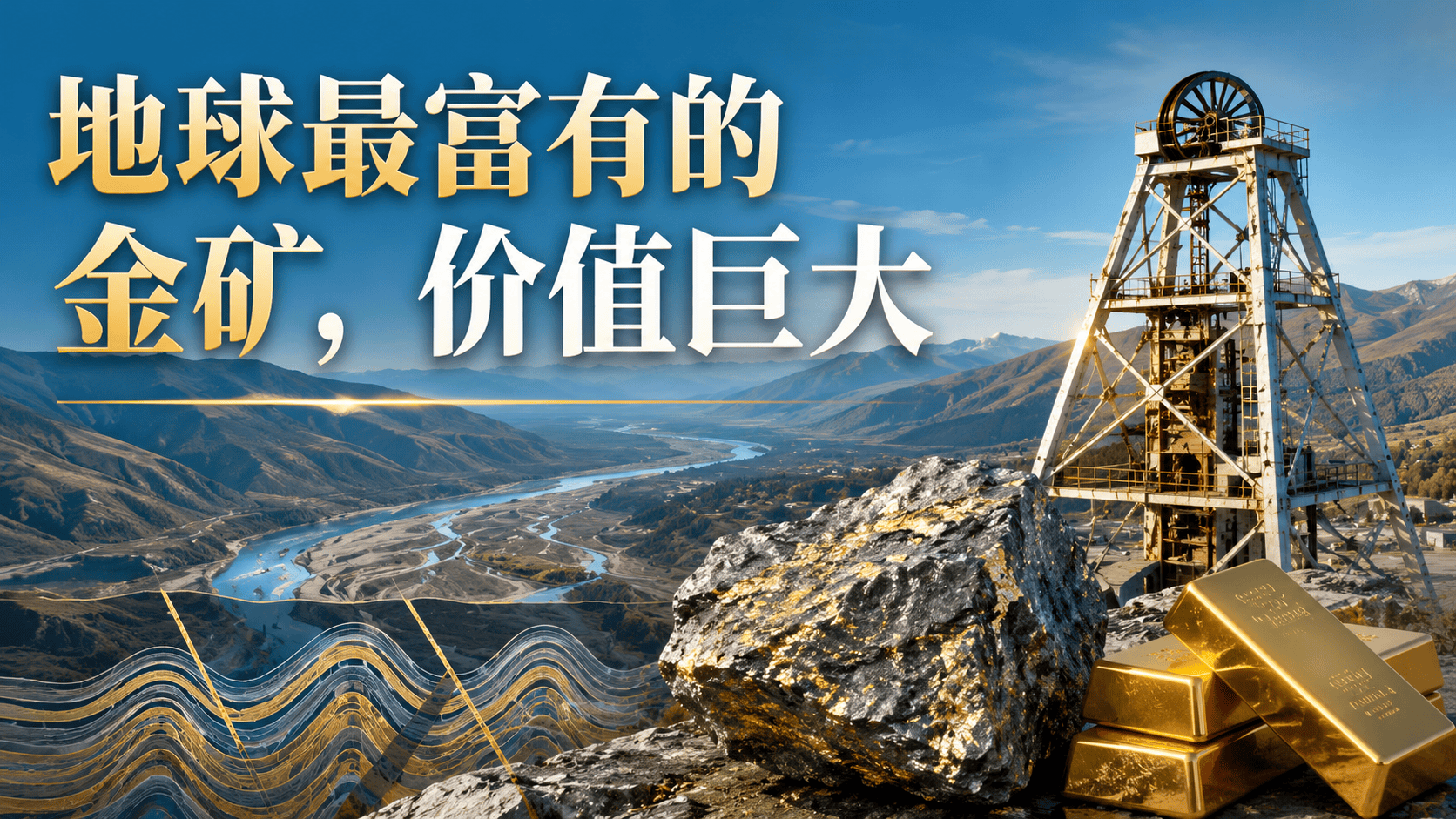 地球上最富有的金矿：价值13万亿美元
