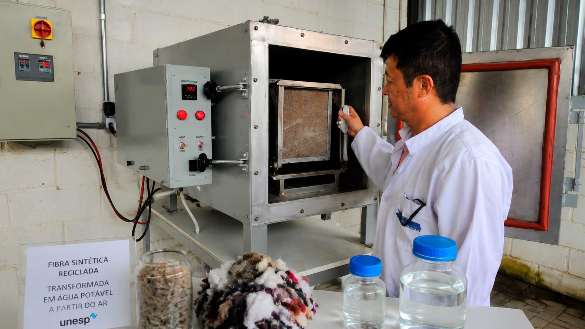 Recycled fibers can produce drinking water from air humidity