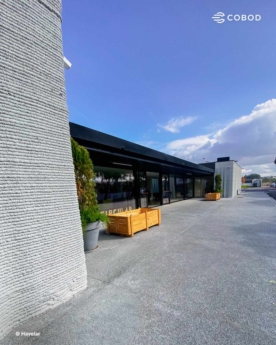 In Portugal entsteht ein 500 m² großes 3D-gedrucktes Recyclingzentrum