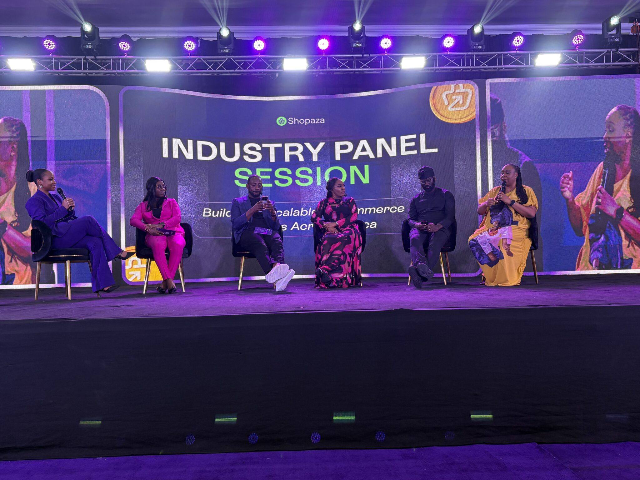 Panel discussion at the Shopaza launch event|techpoint.africa