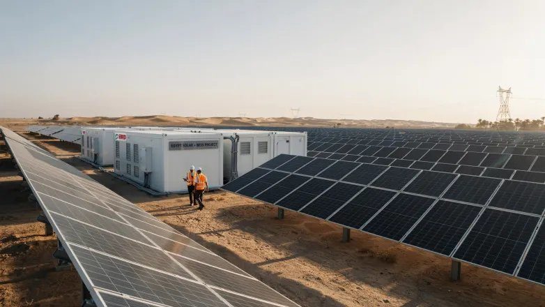 El BERD considera un préstamo de 170 millones de dólares para un proyecto solar con almacenamiento en baterías en Egipto