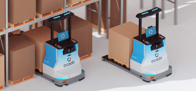 Der autonome mobile Roboter EAC 212a von Jungheinrich.