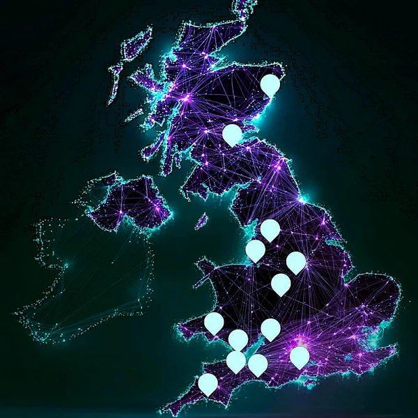 ITS网络扩展13个新地点英国地图