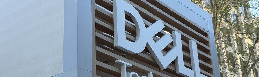 شعار شركة Dell Technologies معروض في مؤتمر GTC 2026