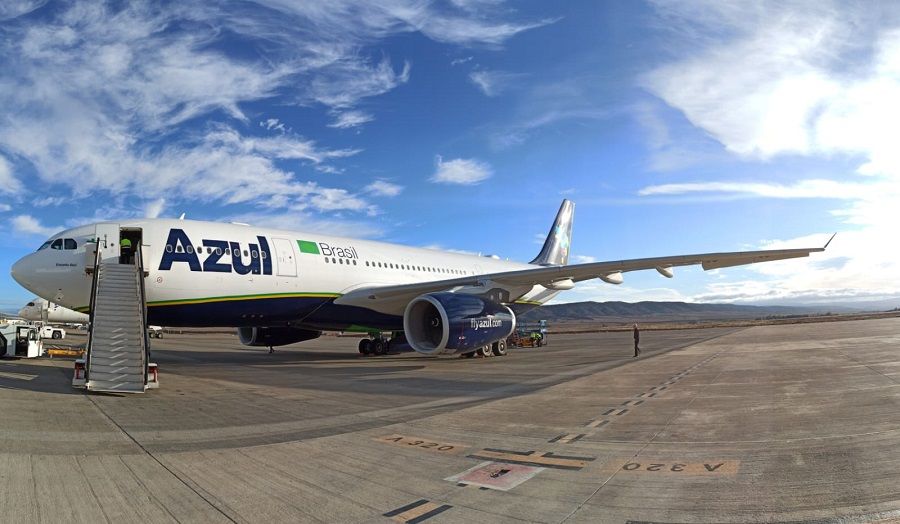 Самолёт Airbus A330-200 авиакомпании Azul