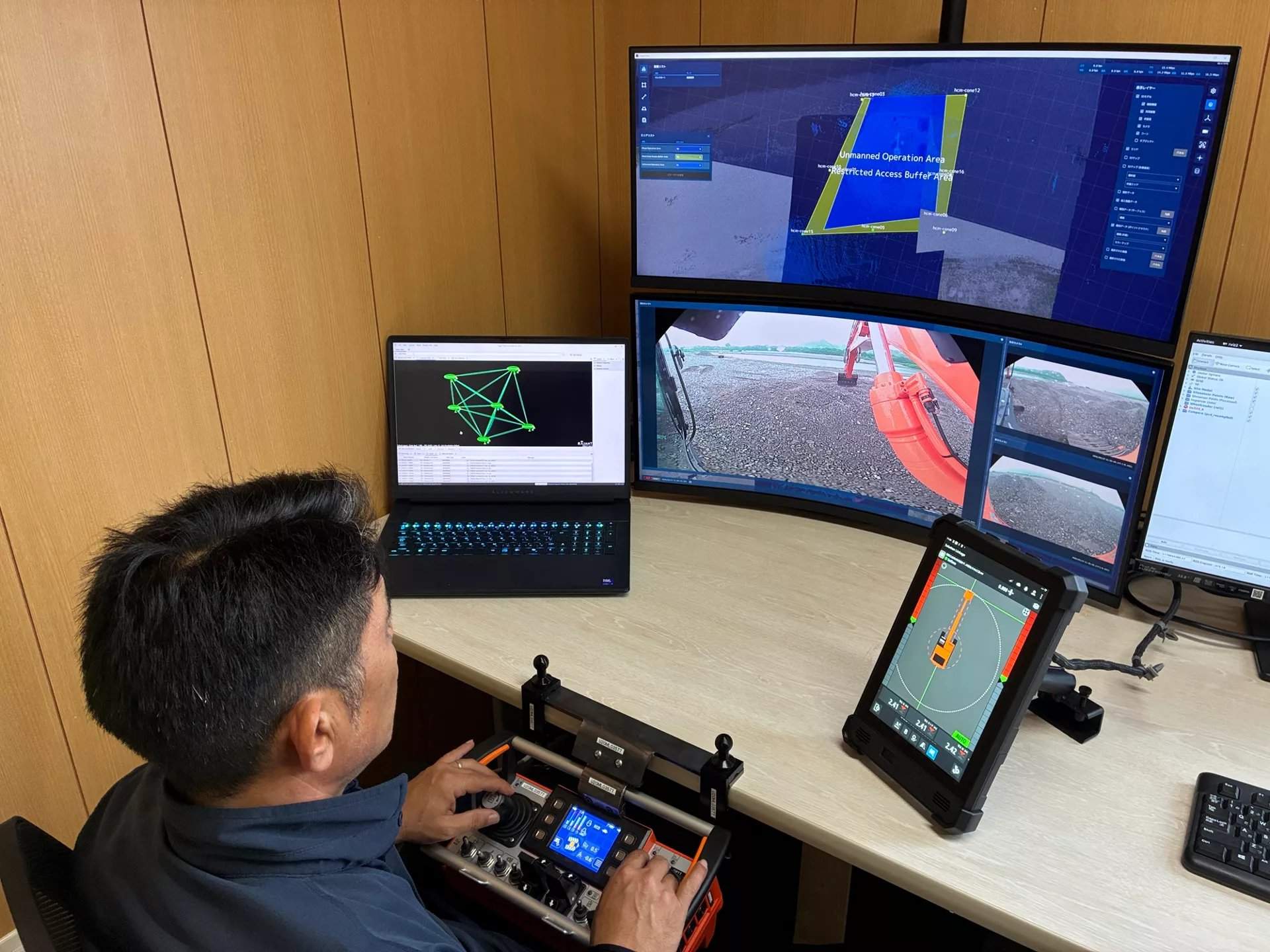Sala de operación remota