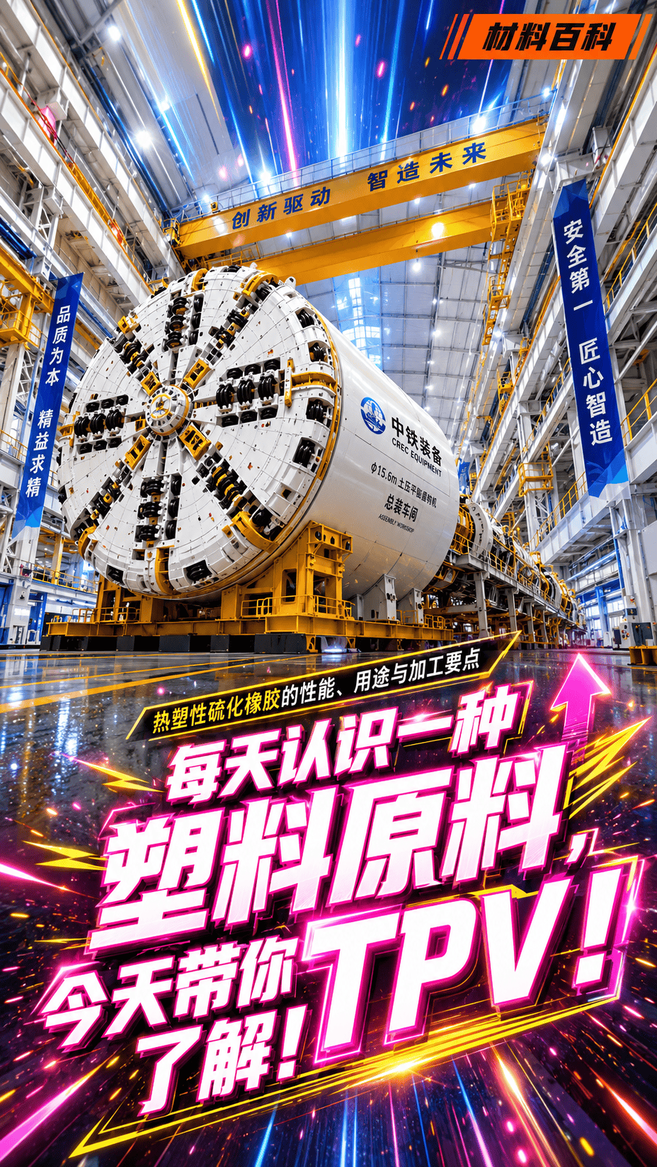 每天认识一种塑料原料，今天带你了解TPV！#塑料 #TPV #超硬核玩家