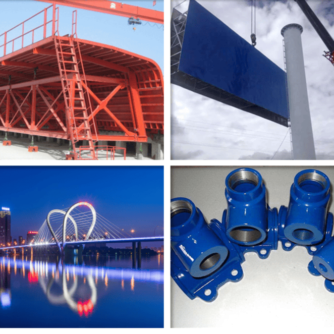 Fast-Drying Acrylic Polyurethane Industrial Paint for Steel Structure Metal Surface Paint for Corrosion and Rust Prevention