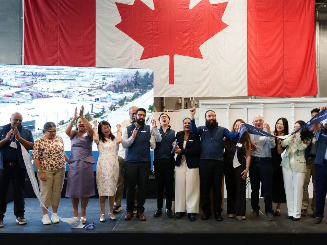 Moment Energy abre a maior instalação de reaproveitamento de baterias de veículos elétricos do mundo no Canadá (1)