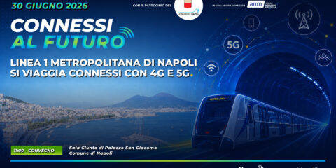 4G et 5G, la municipalité de Naples active le nouveau réseau sur la ligne 1 du métro : événement le 30 juin