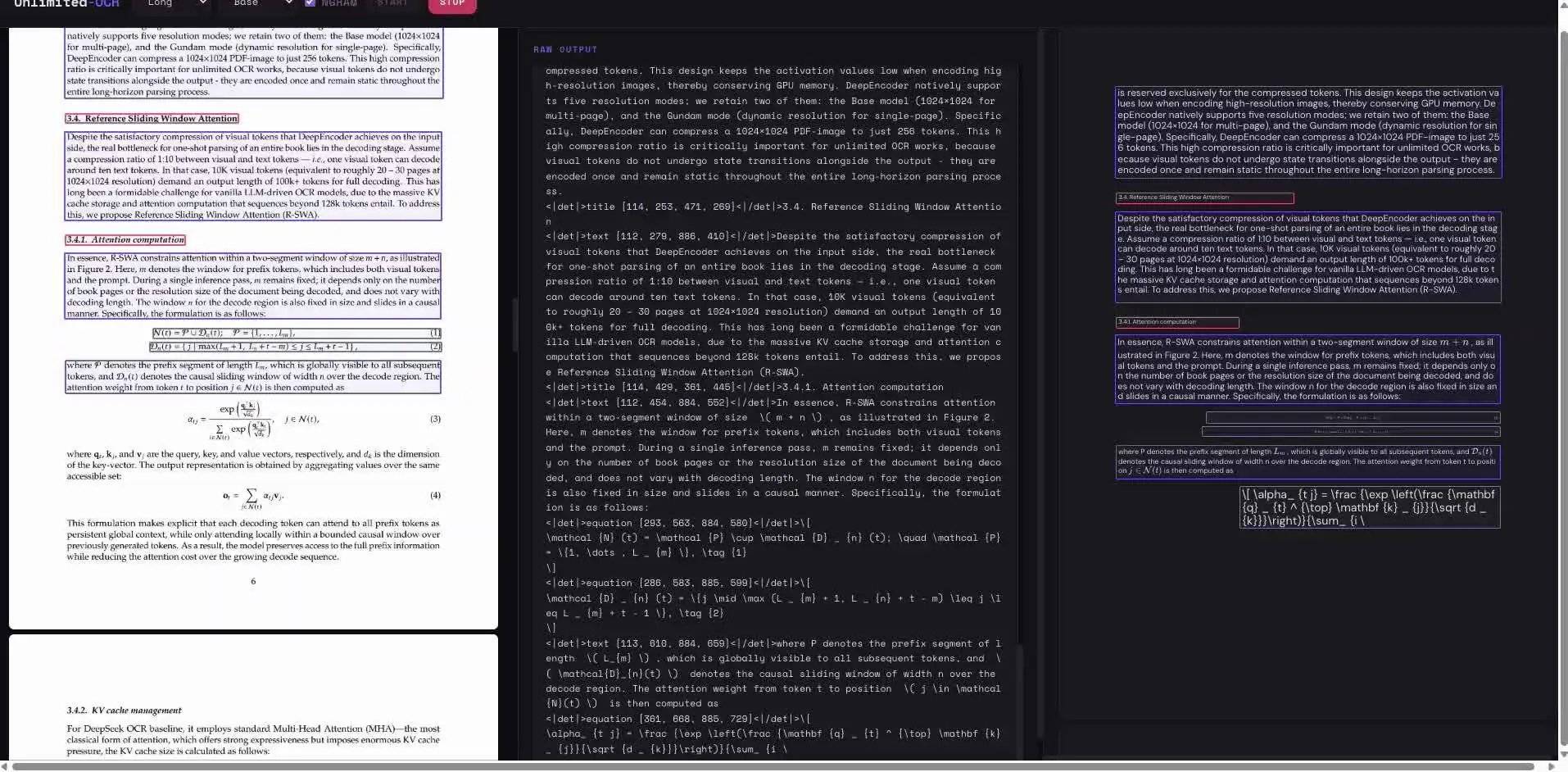 Baidu veröffentlicht Open-Source-Unlimited-OCR-Modell: Basierend auf DeepSeek OCR, Dokumentenanalyse ohne langsamere KI-Generierung