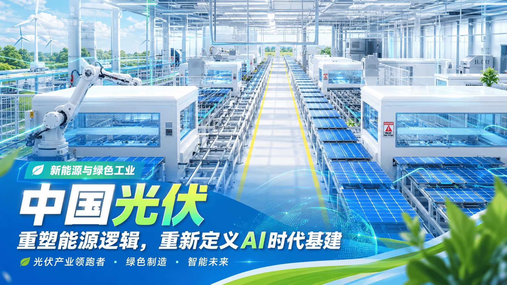 中国光伏中国作为光伏产业的领跑者，不仅在重塑能源的逻辑，也在重新定义AI时代的基建。#光伏发电 #产业科普 #AI基建 #电力 #星球事务所