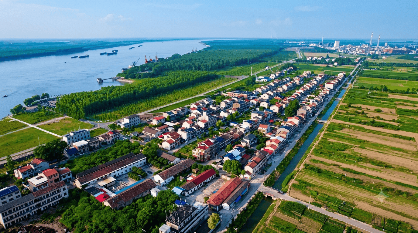 翠色漫卷，景致焕新。中交一公局集团承建的#江苏  省江阴市霞客湾科学城旌阳湖景观提升工程通过竣工验收。#生态修复  #滨水空间  （来源：一公局集团）