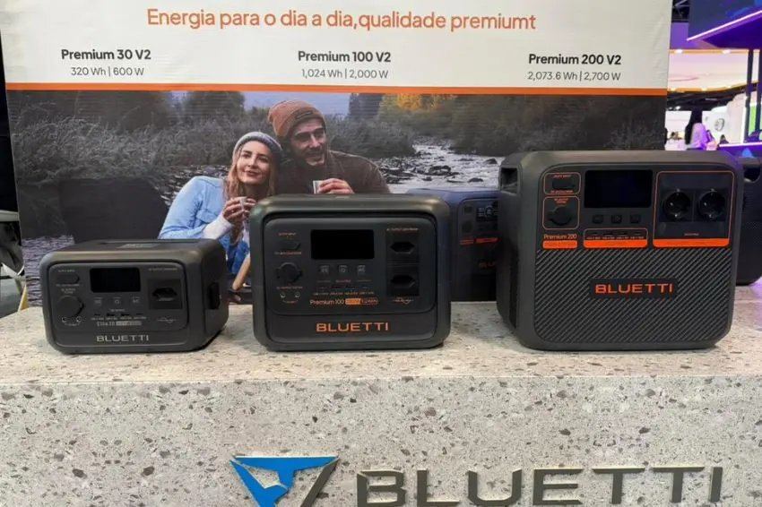BLUETTI lança nova linha de estações portáteis para o mercado brasileiro