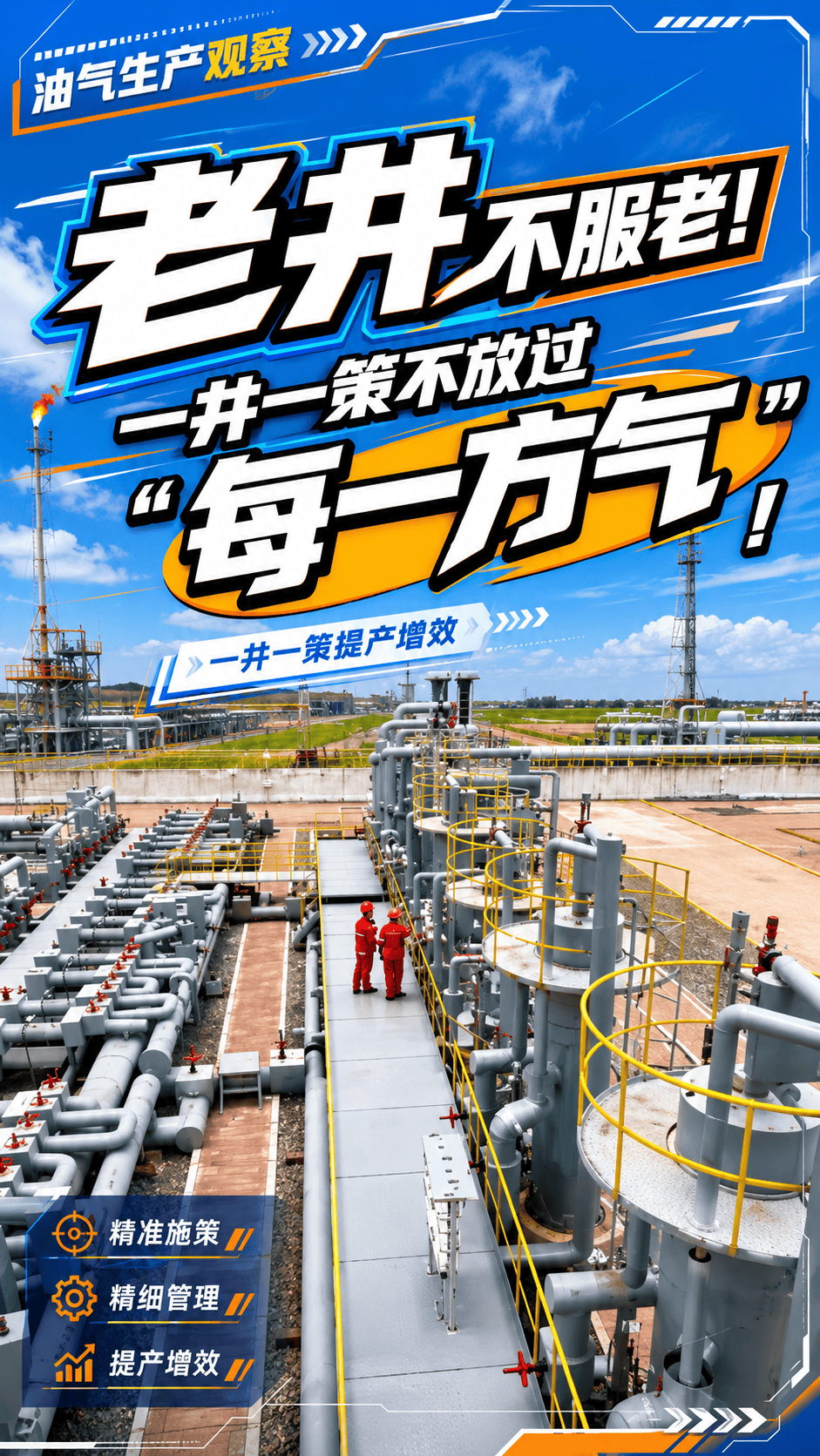 老井不服老！一井一策不放过“每一方气”！#油井 #稳产 #央企故事 #石油微光 @中国石油天然气股份有限公司吉林油田分公司