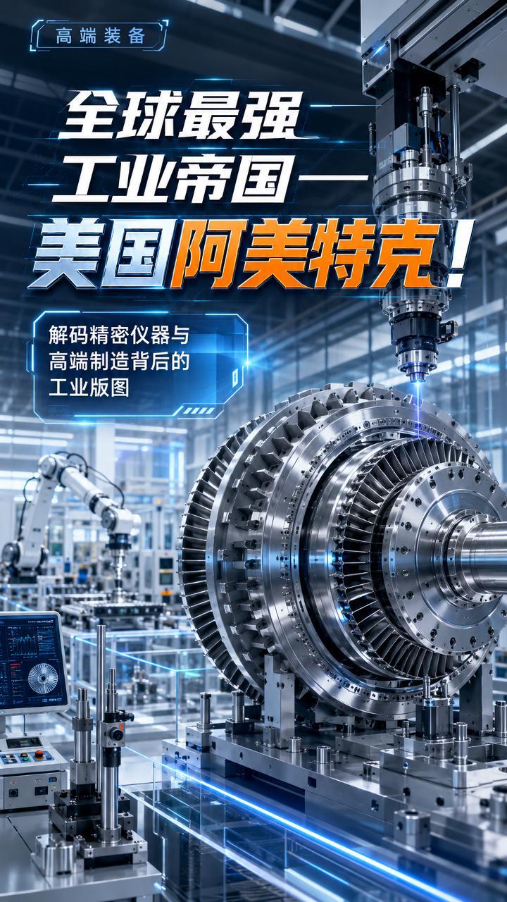 全球最强工业帝国——美国阿美特克！#工业  #精密制造  #精密测量  #机床说