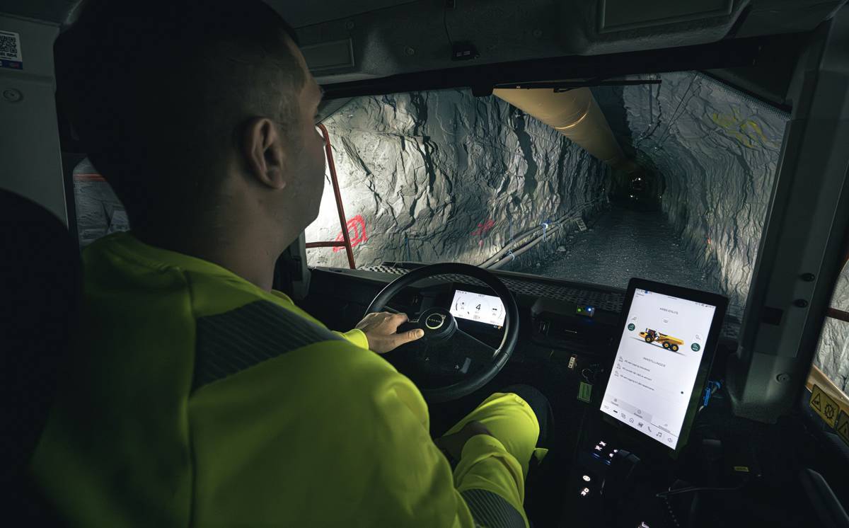 Volquete articulado eléctrico de Volvo implementado comercialmente en un proyecto hidroeléctrico noruego