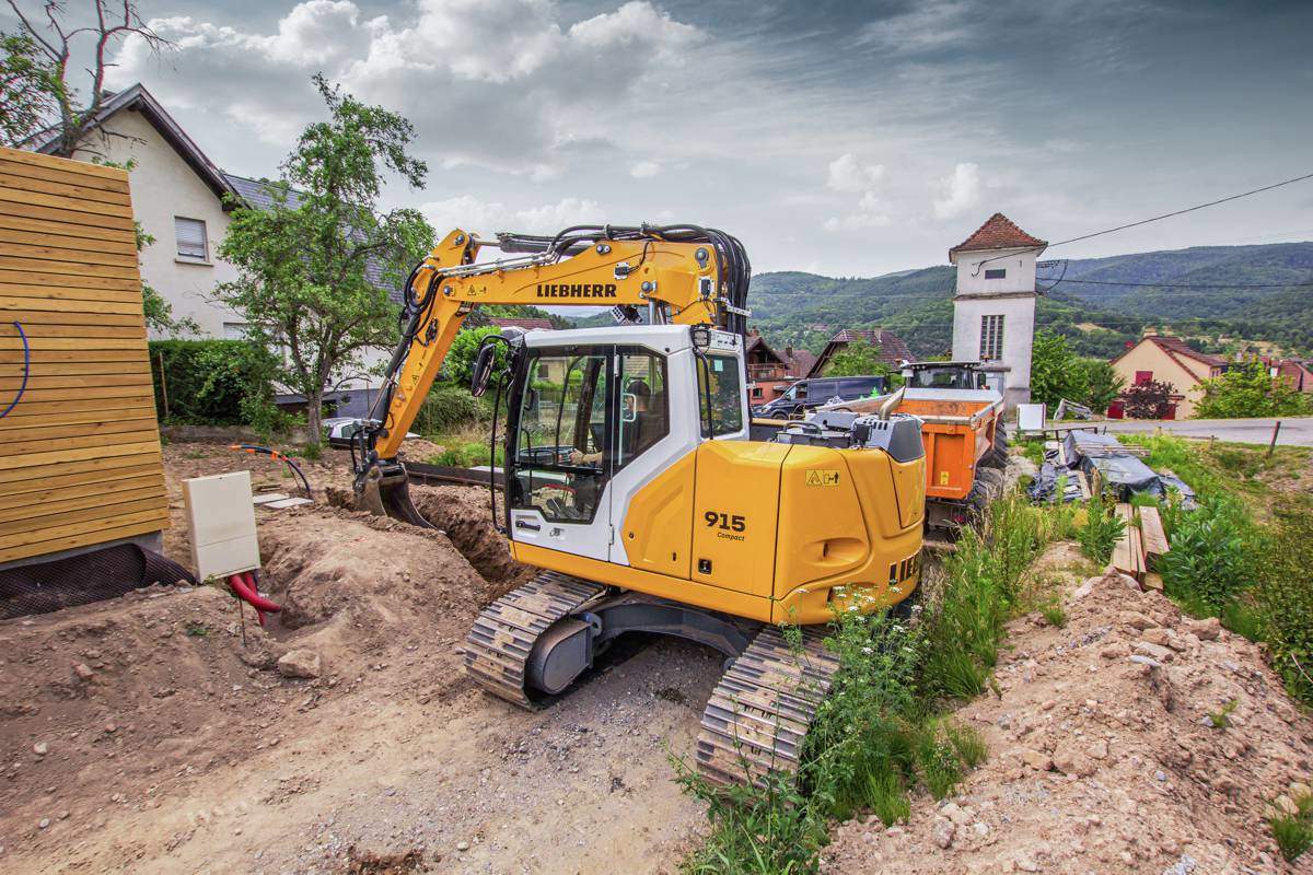 Liebherr zielt auf den städtischen Bau und bringt Kompaktbagger der 8. Generation auf den Markt