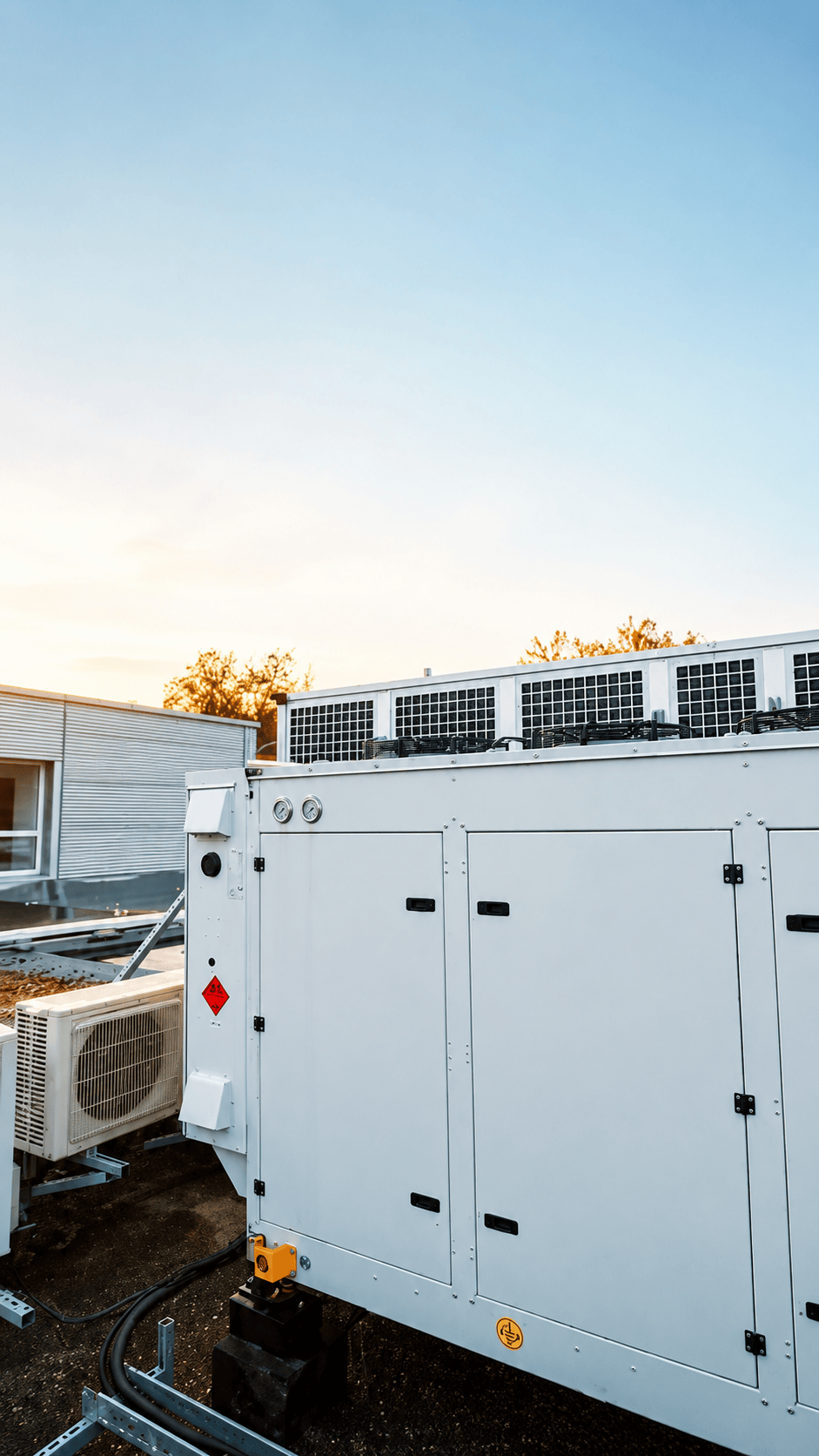 Ein Blick ins Innere einer Wärmepumpe. ? Moderne Technik, die effizient arbeitet und nachhaltiges He