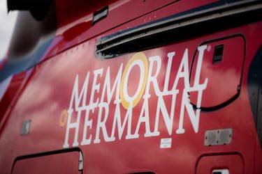 Крупный план Airbus H160 компании Memorial Hermann