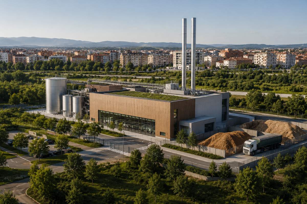 Nachhaltiges Fernwärmenetz in Burgos