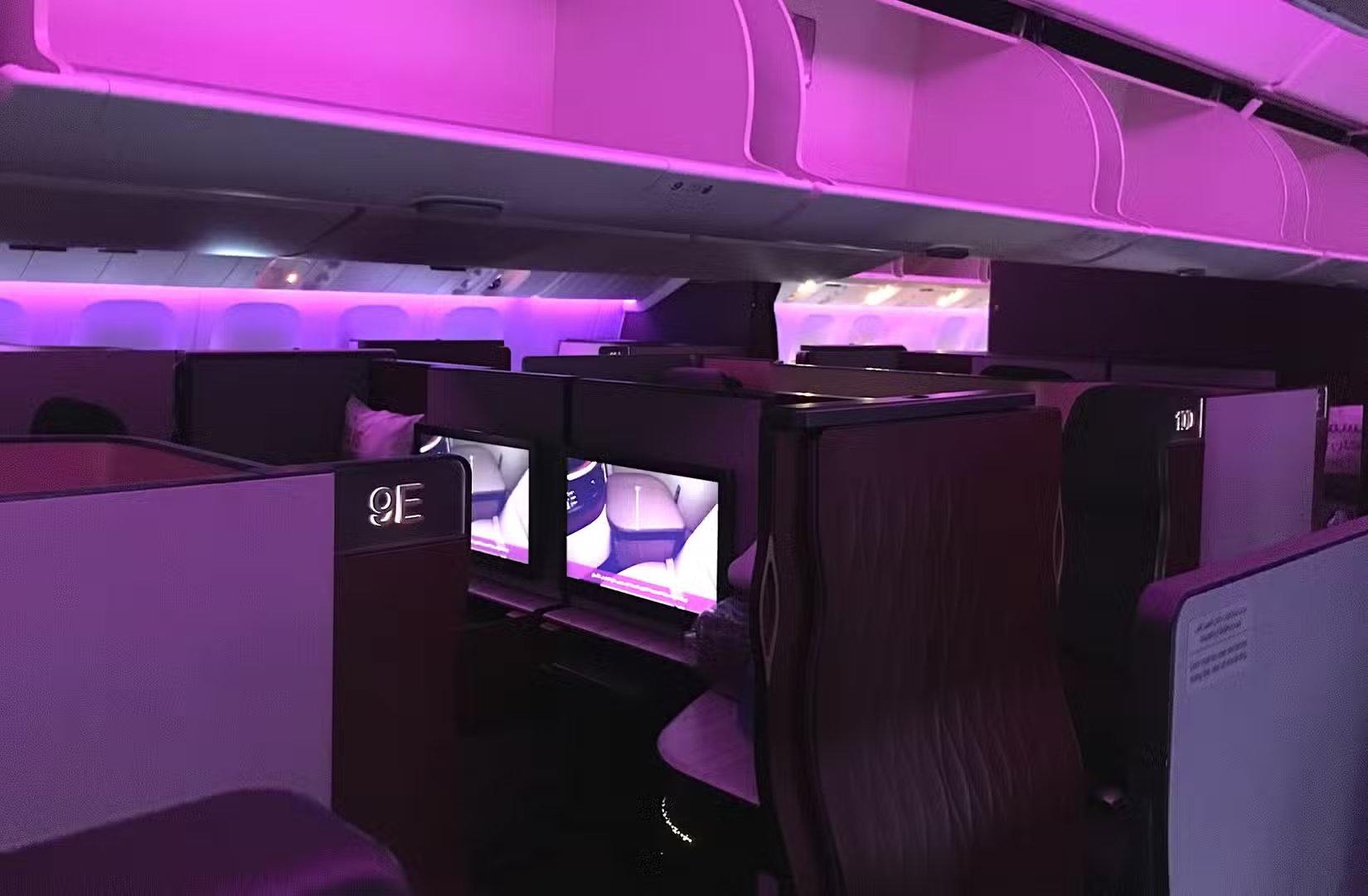 QSuite du Boeing 777 de Qatar Airways