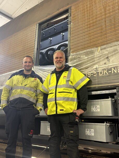 Railcare arbeitet für TM Togdrift AS die Lokomotive TMZ 1439 auf