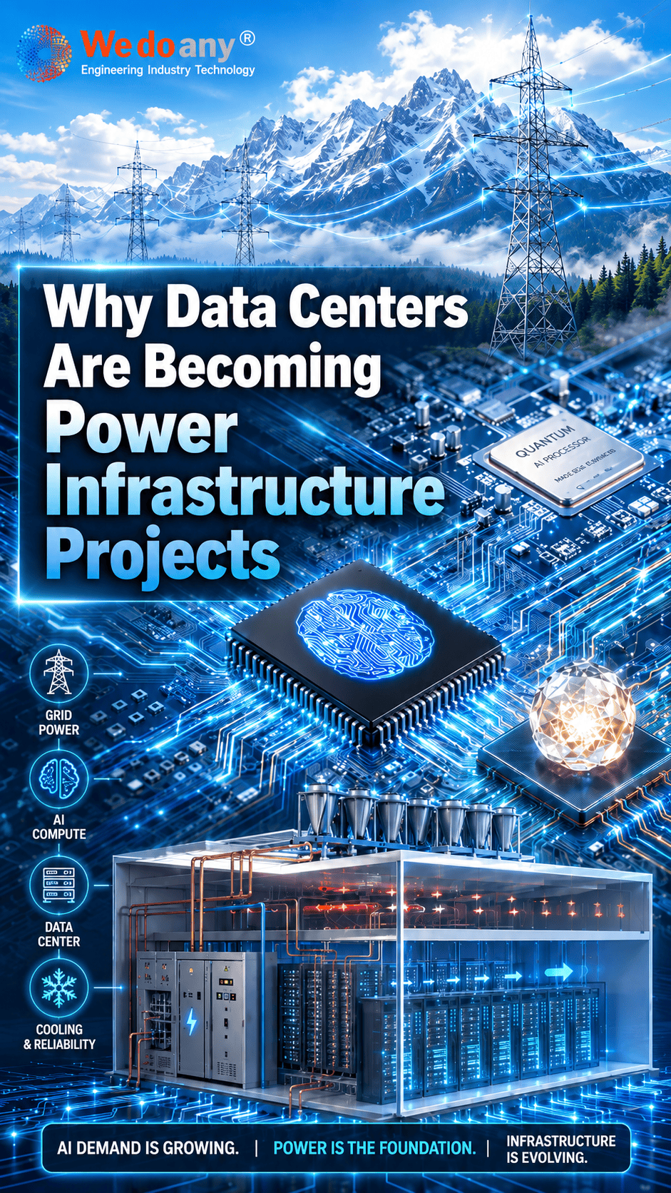 Why Data Centers Are Becoming Power Infrastructure Projects