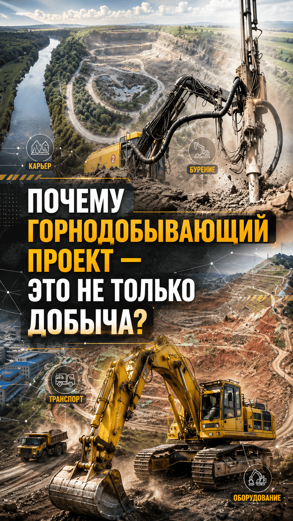 Почему горнодобывающий проект — это не только добыча?