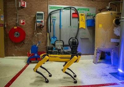 Boston Dynamics recibe una subvención de 25 millones de dólares para financiar proyectos de fabricación, capacitación laboral y operaciones relacionados con las plataformas Atlas, Spot (en la imagen) y Stretch de la empresa.