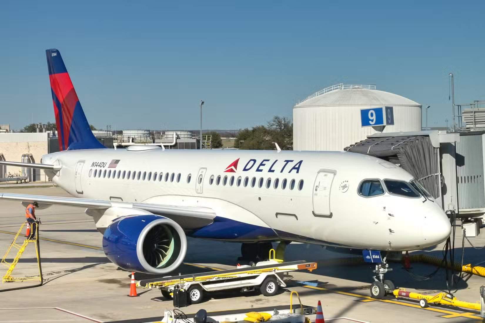 Delta Air Lines A220 en Austin