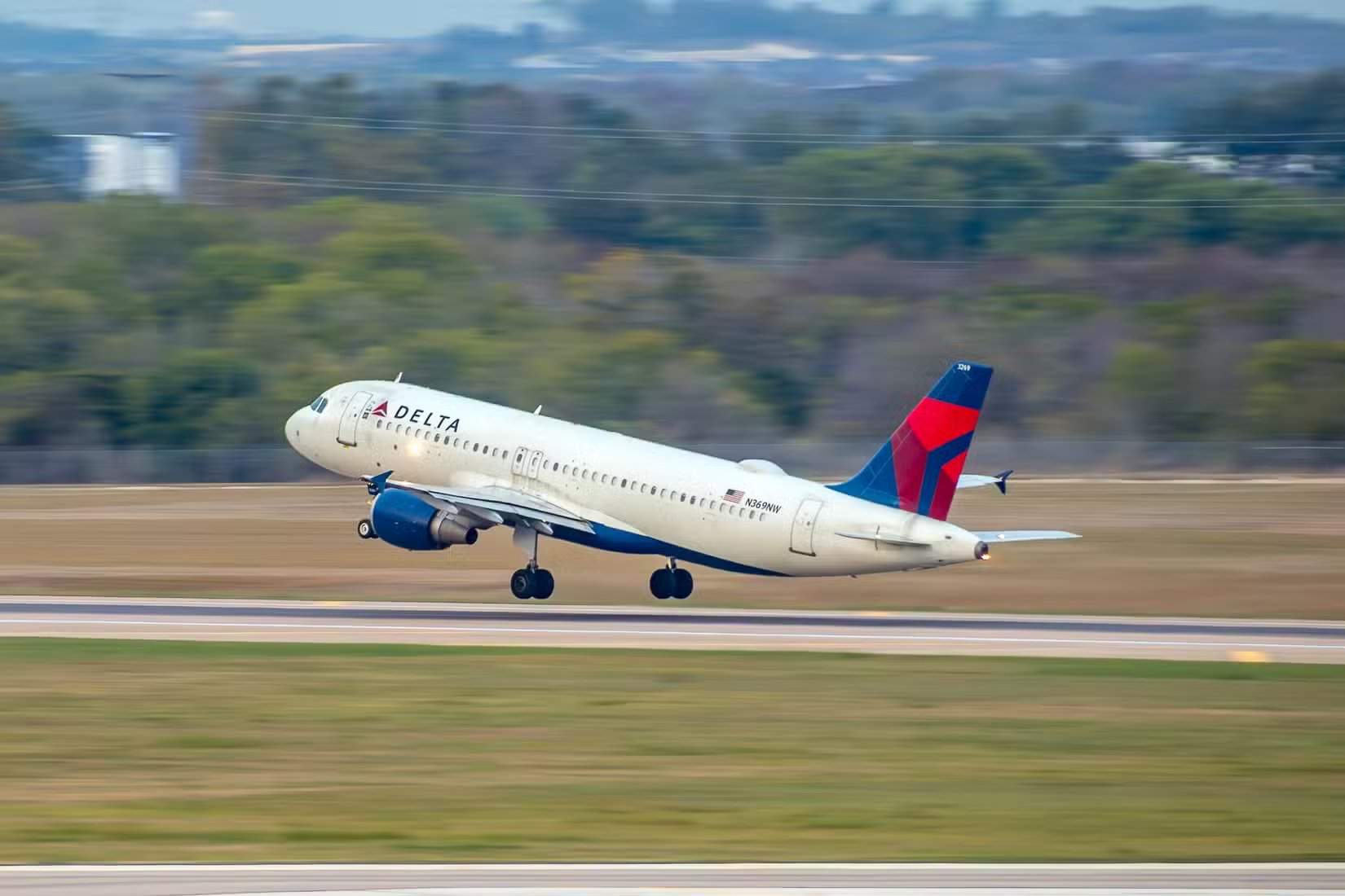 Delta Air Lines A320 en Austin