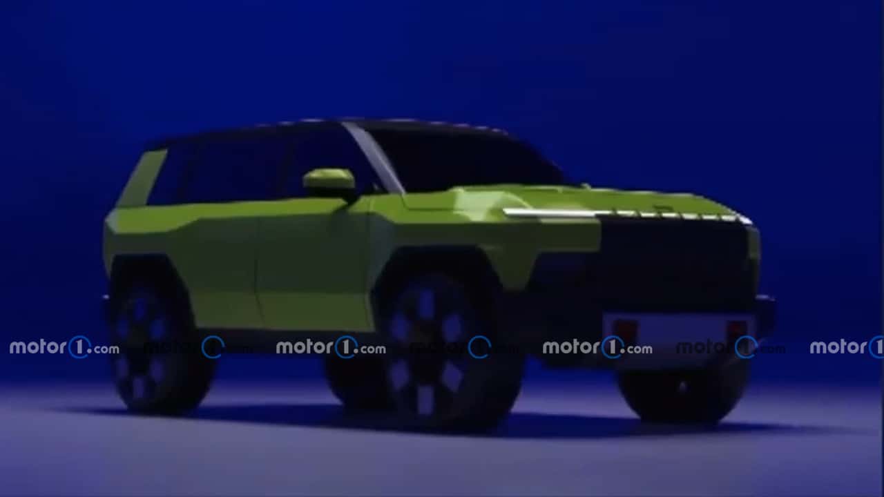 新款吉普（Jeep）Renegade（自由侠）预告图