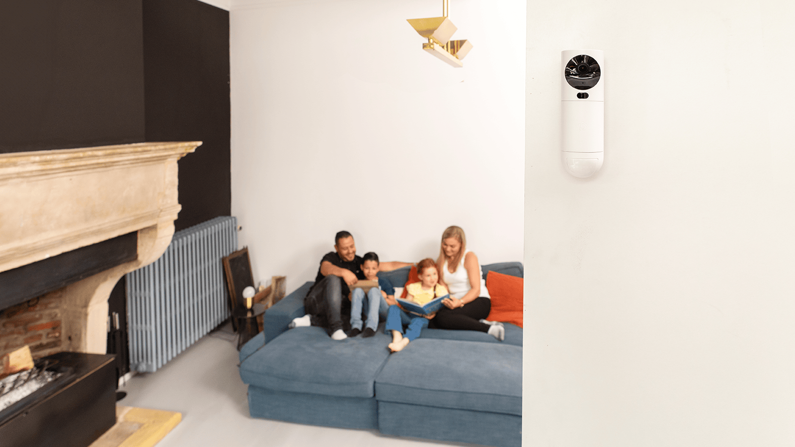 If an intrusion still occurs, the internal Arlo camera takes over. ©Verisure
