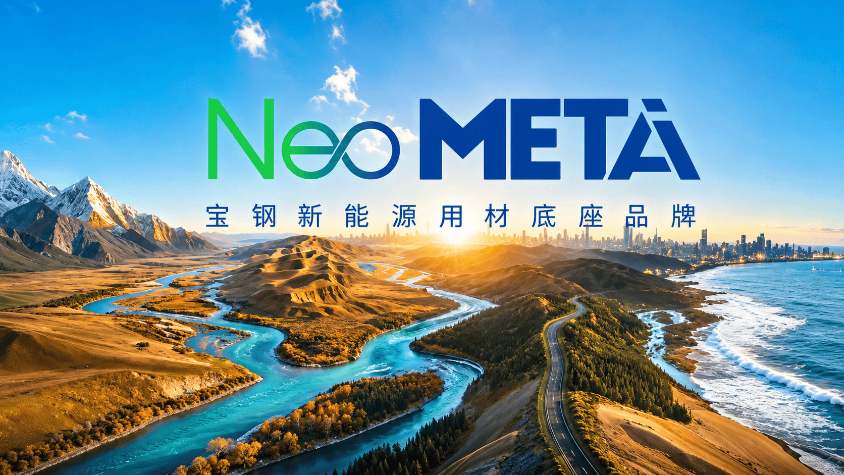 源启山河 智擎未来｜宝钢新能源用材NeoMETA品牌片首发（视频：宝钢股份）#新能源
