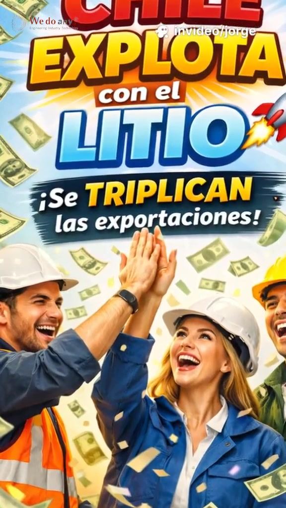 Chile está viviendo un BOOM que pocos están viendo…En solo meses, el litio hizo que las exportacio